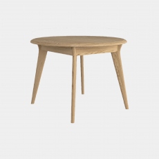 Arden - 105cm Round Compact Extending Dining Table