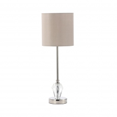 Taupe Table Lamp - Bronie
