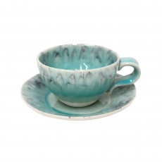 Blue Tea Cup & Saucer - Madeira