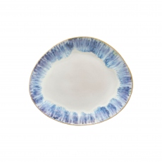 Blue Oval Dinner Plate - Brisa Ria