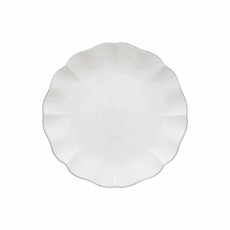 White Dinner Plate - Rosa