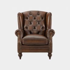 Churchill - Wing Chair In Leather