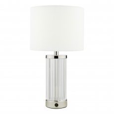 Chrome Rechargeable Table Lamp - Enzo