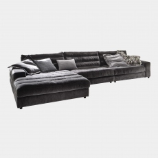 Plaza - Large Sofa With LHF Chaise In Fabric