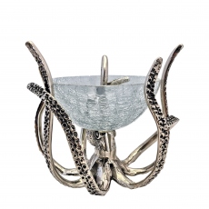 Octopus Bowl - Silver Mini Stand