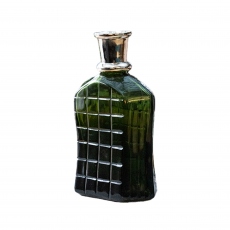 Glass Whiskey Decanter - Emerald