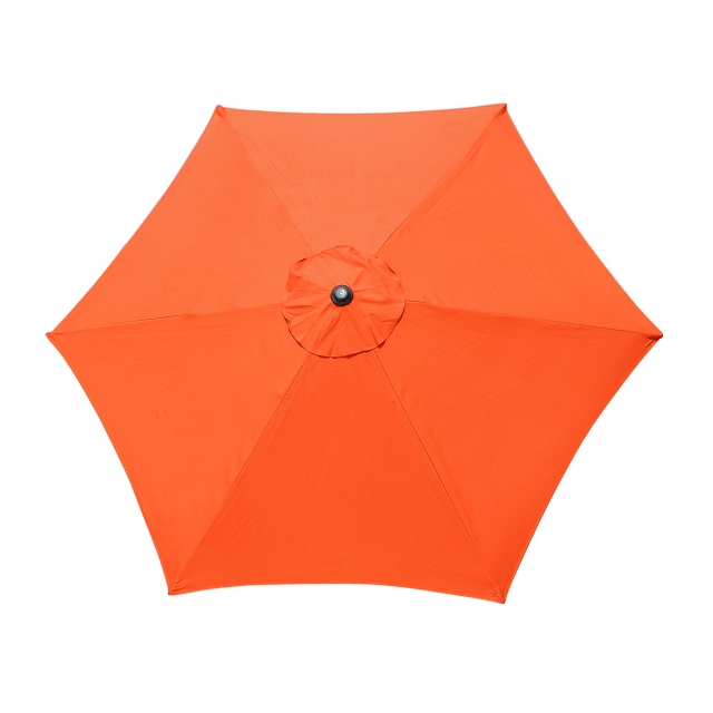 3m Orange Garden Parasol - Genoa