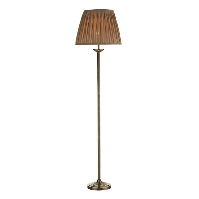 Chatsworth Floor Lamp Antique Brass