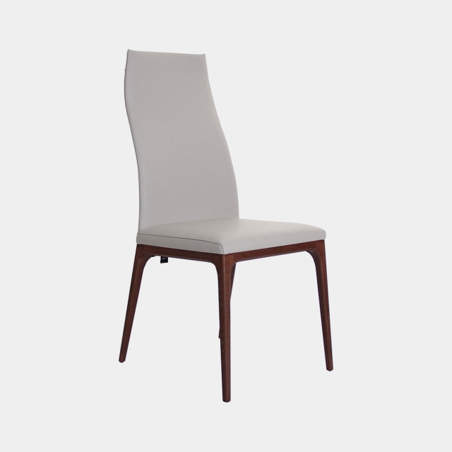 Dining Chair In Soft Leather - Cattelan Italia Arcadia