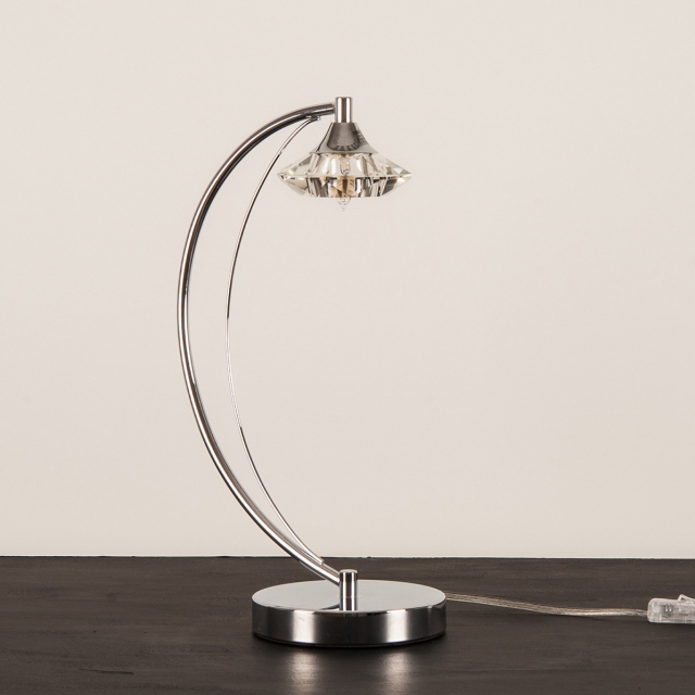 Chrome Table Lamp - Lena