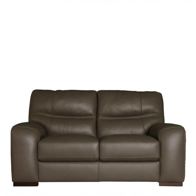 2 Seater Sofa In Cat 15 In Leather 1182 Espresso - Brindisi