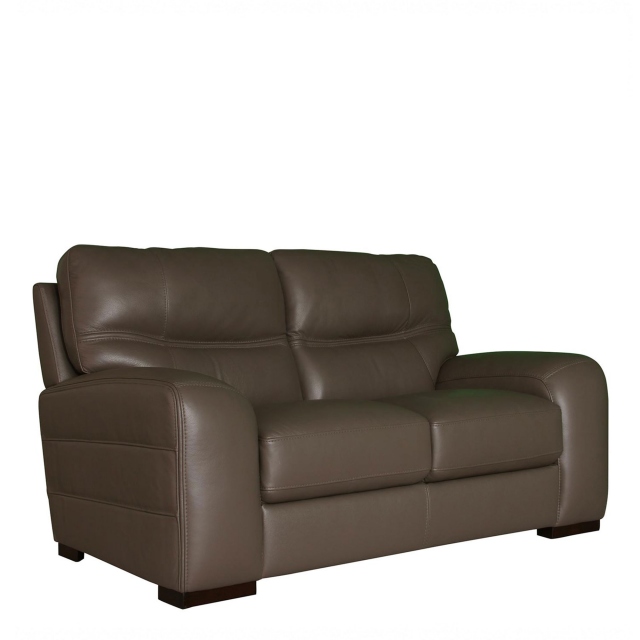 2 Seater Sofa In Cat 15 In Leather 1182 Espresso - Brindisi