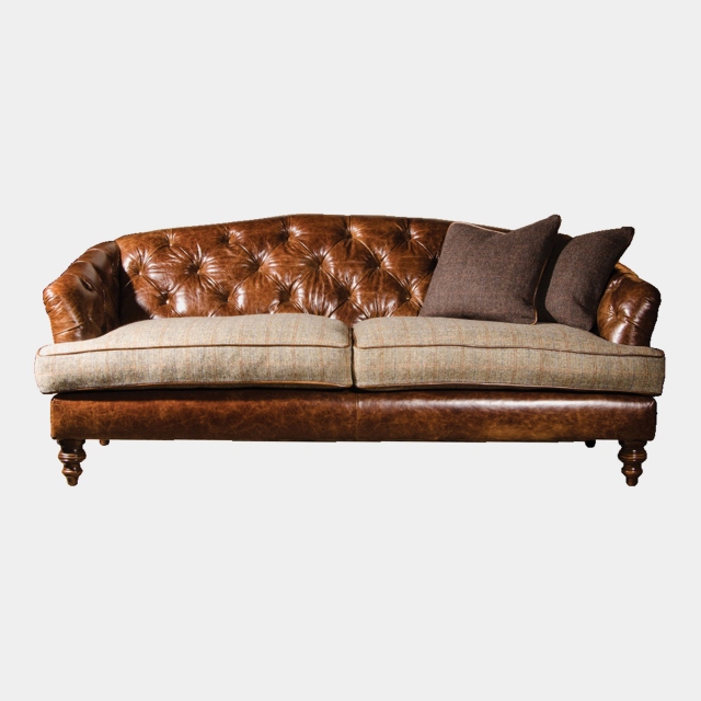 Midi Sofa In Fabric & Leather - Tetrad Dalmore