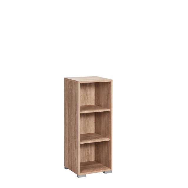 2 Shelf Narrow Bookcase - Vega