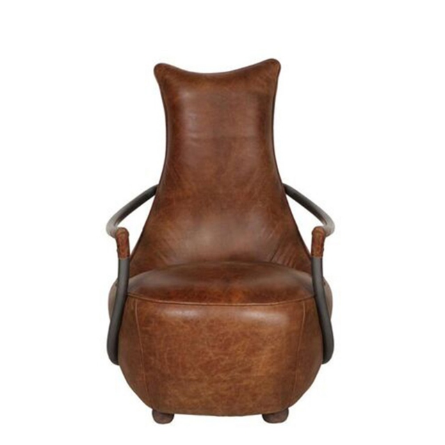 Fort Retro Chair Occasional Chairs, Leather Retro Chair