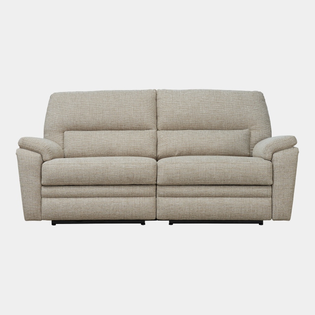 Double Manual Recliner Large 2 Seat Sofa - Parker Knoll Hampton Fabric