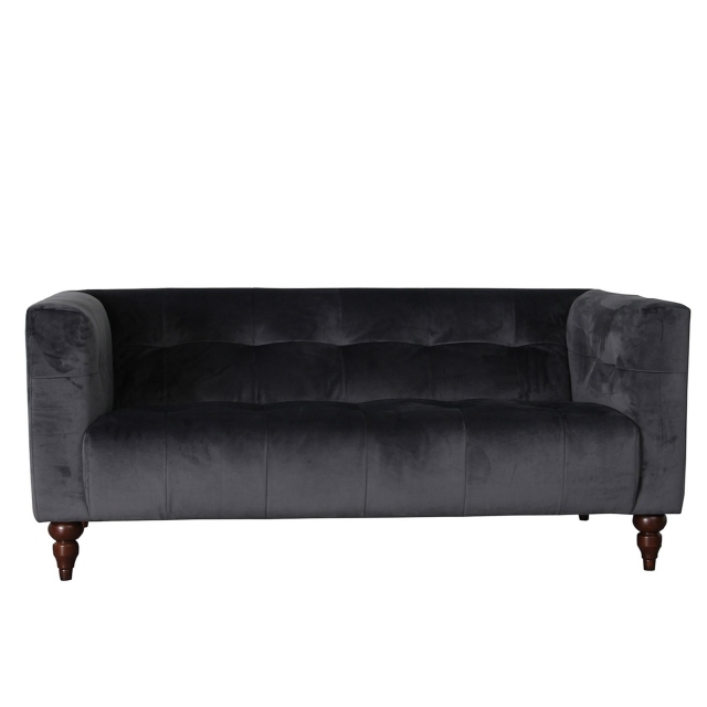 3 Seat Sofa In Fabric Or Leather - Cosenza Wooden