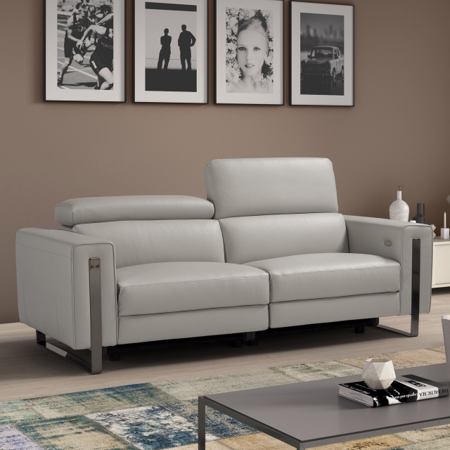 2 Seat Maxi Sofa In Leather - Philo