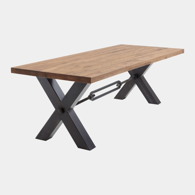 Colossus - Dining Table Straight Edge Kansas Leg