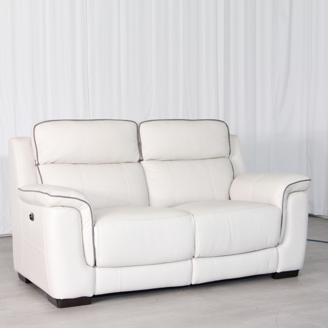 3 Seat Sofa With Double Power Recliner - Monza Leather