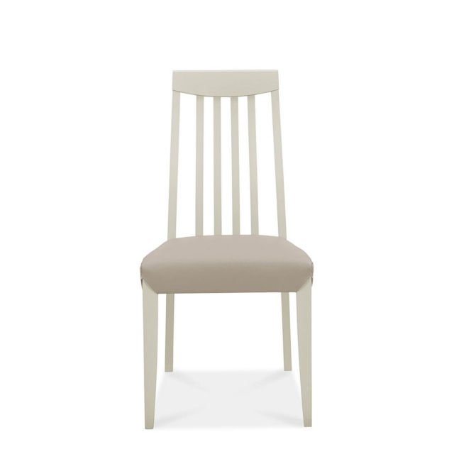 Soft Grey Finish Tall Dining Chair - Bremen