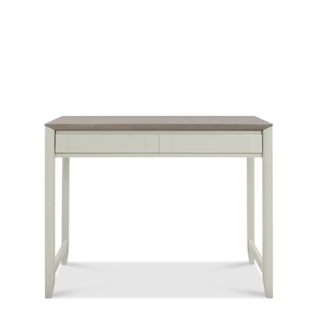 Desk In Grey Washed Oak With Soft Grey Finish - Bremen