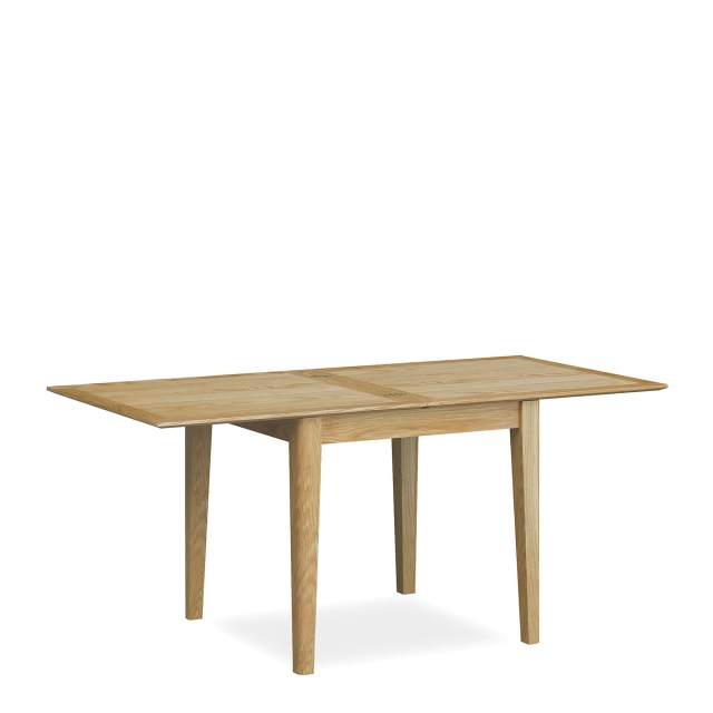 85cm Flip Top Dining Table In Natural Oak - Kenwood