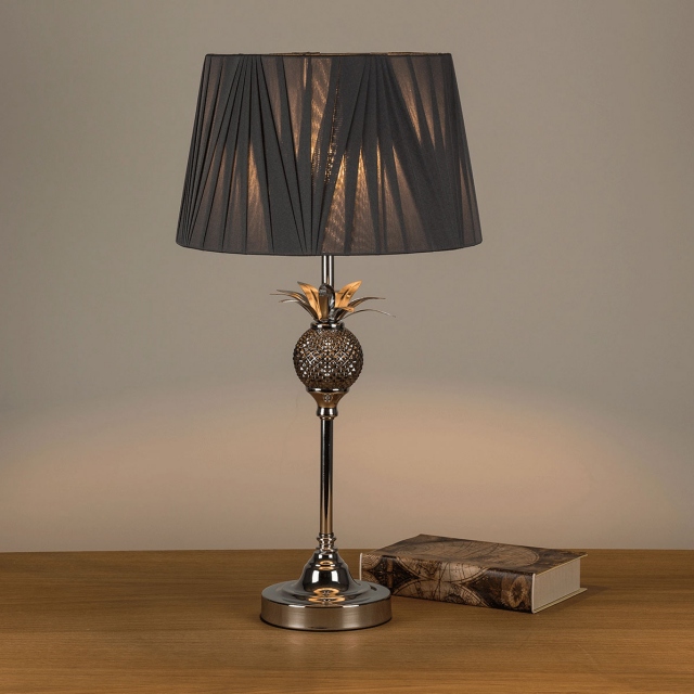 Dark Grey Table Lamp - Sorrel
