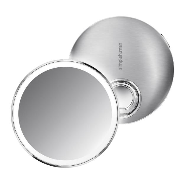 Simplehuman Compact Sensor Mirror Brushed Silver