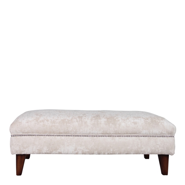 Bellagio - Banquette Footstool In Fabric