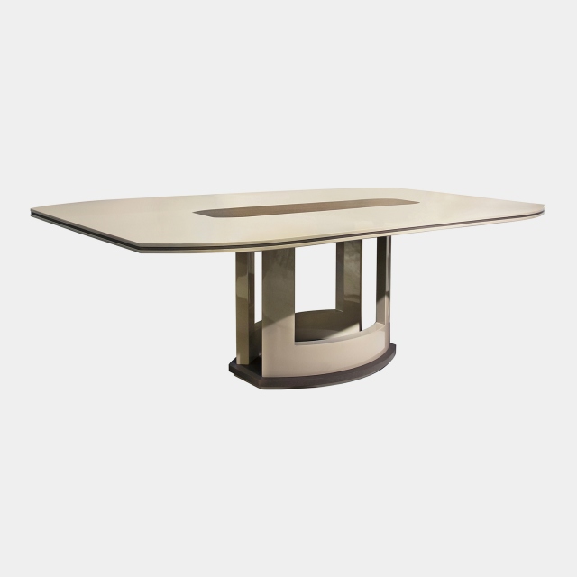 Dining Table In High Gloss Lacquer - Rochelle