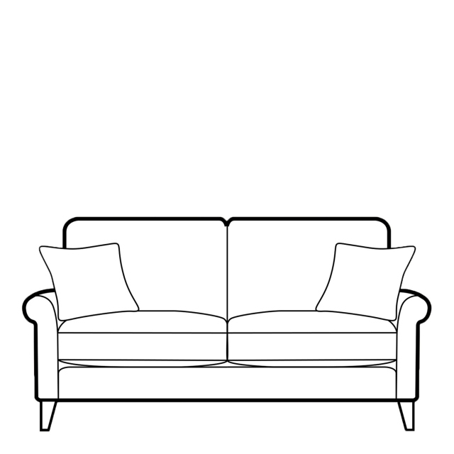 3 Seat Sofa In Fabric - Milly