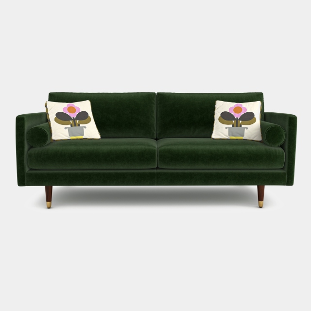 Large Sofa In Fabric - Orla Kiely Mimosa