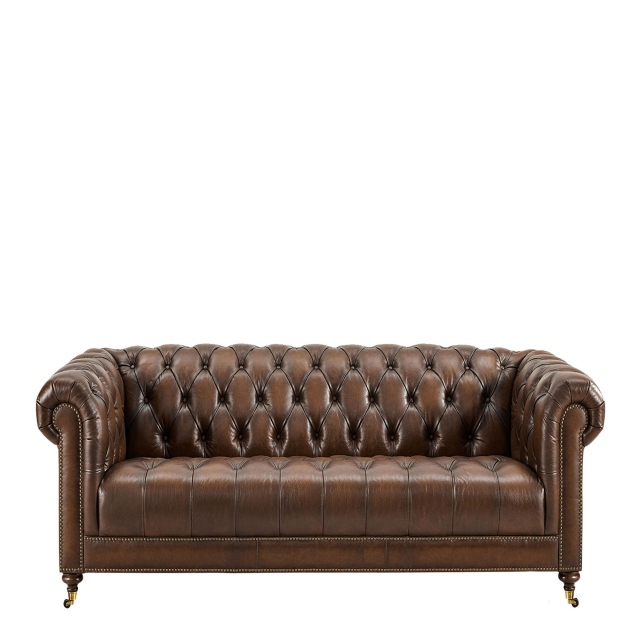 3.5 Seat Sofa In Leather - Churchill