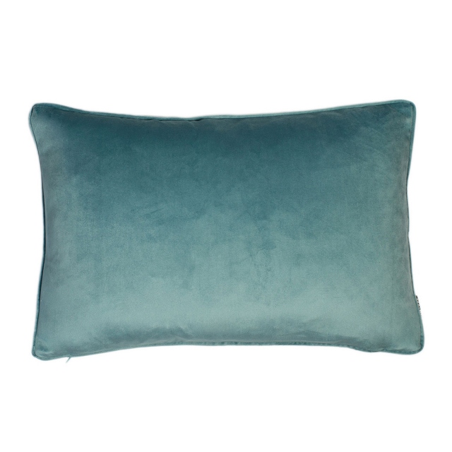 Regal Velvet Ocean Bolster Cushion