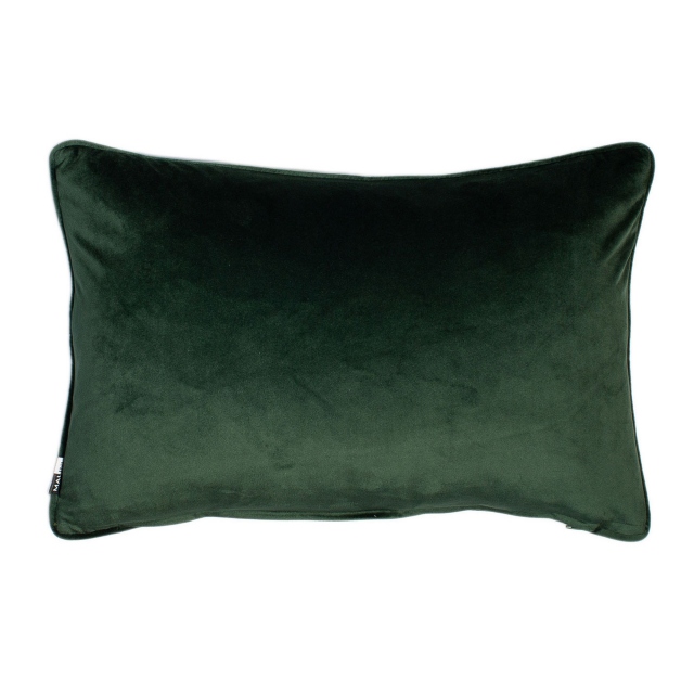 Regal Velvet Pine Green Bolster Cushion