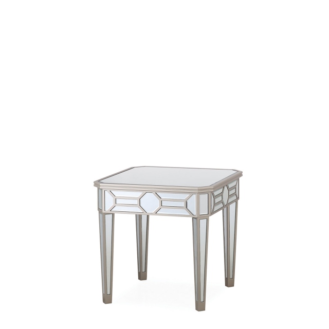 End Table Mirrored - Ruby