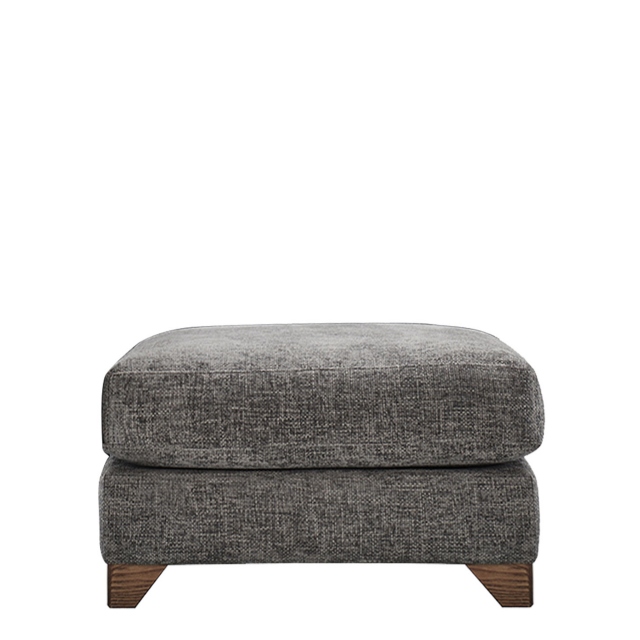 Storage Footstool In Fabric - Linara