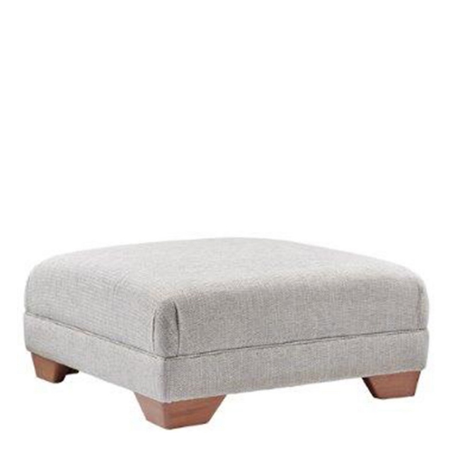 Accent Footstool In Fabric - Linara
