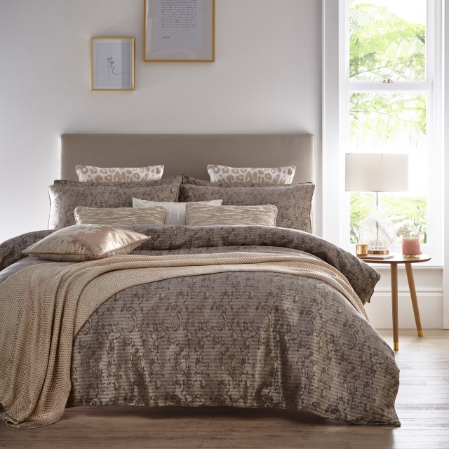 Tess Daly Lux Natural Bedding Collection