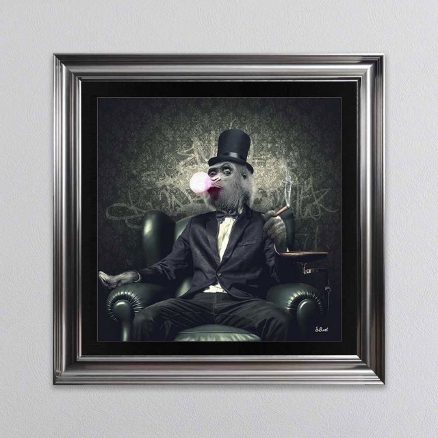 by Sylvain Binet - The Den Monkey Cigar Metallic Vegas Frame