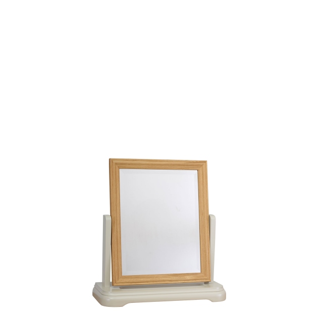 Dressing Table Mirror Morning Dew/Lacquer Top - Oliver