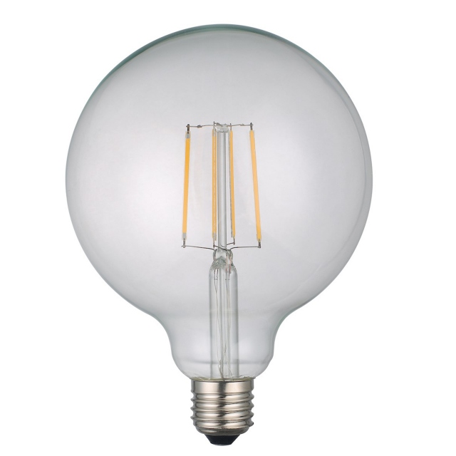 LED Globe 6w ES Clear Dimmable