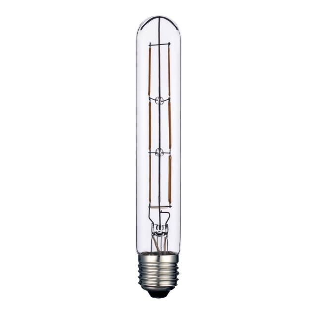 Tube LED 6w ES Warm White Dimmable Light Bulb - Vintage