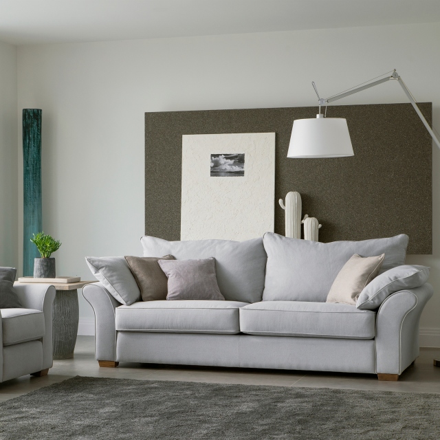 Medium Fixed Cover Sofa In Fabric - Collins & Hayes Miller