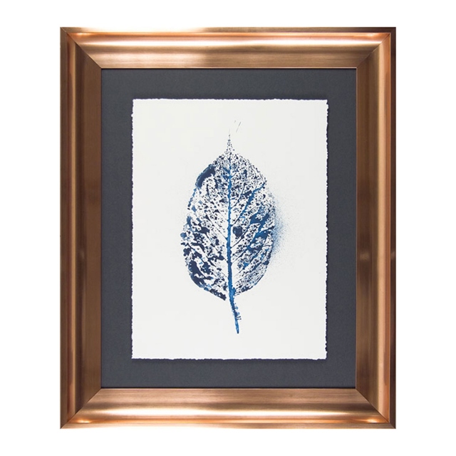 Framed Print by Amy Evans - Beginning In Blue III