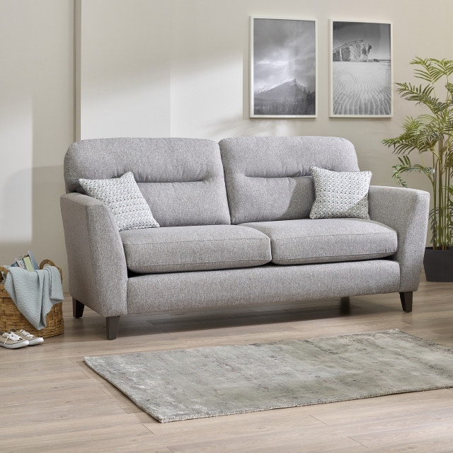 3 Seat Sofa In Fabric Moet - Hetty