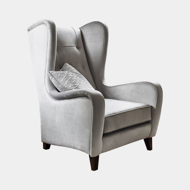 Throne Chair In Fabric - Gabriella