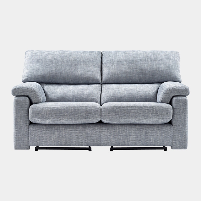 2 Seat 2 Manual Recliner Sofa In Fabric - Crafton