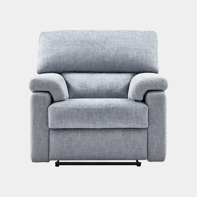 Manual Recliner Chair In Fabric - Crafton